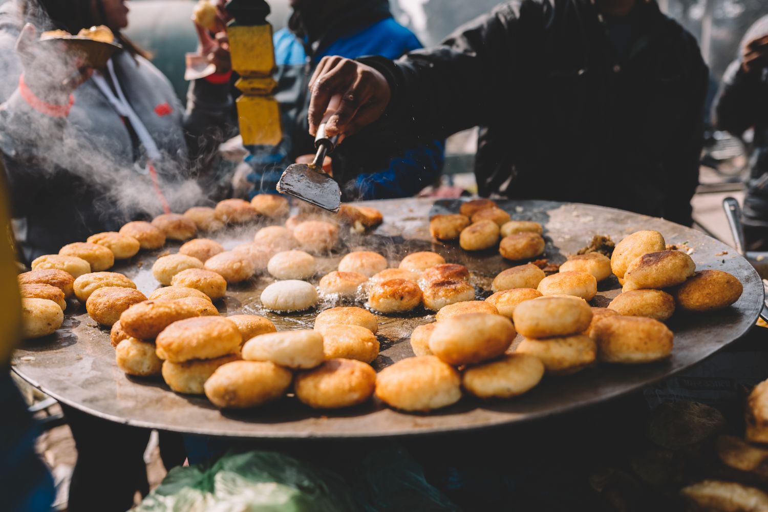 อินเดีย กับอาหาร street food 